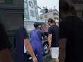 旧車屋さんにシバター参上