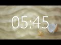 12 minute timer with relaxing music and alarm