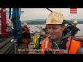 cpt testing on a barge with a sonic drill rig sonicsampdrill