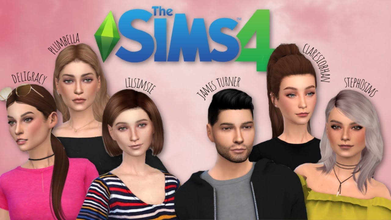 MAKING SIMS YOUTUBERS IN THE SIMS | The Sims 4 - YouTube