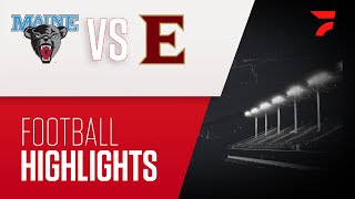 Highlights: Maine vs Elon Football | 2024 CAA Football