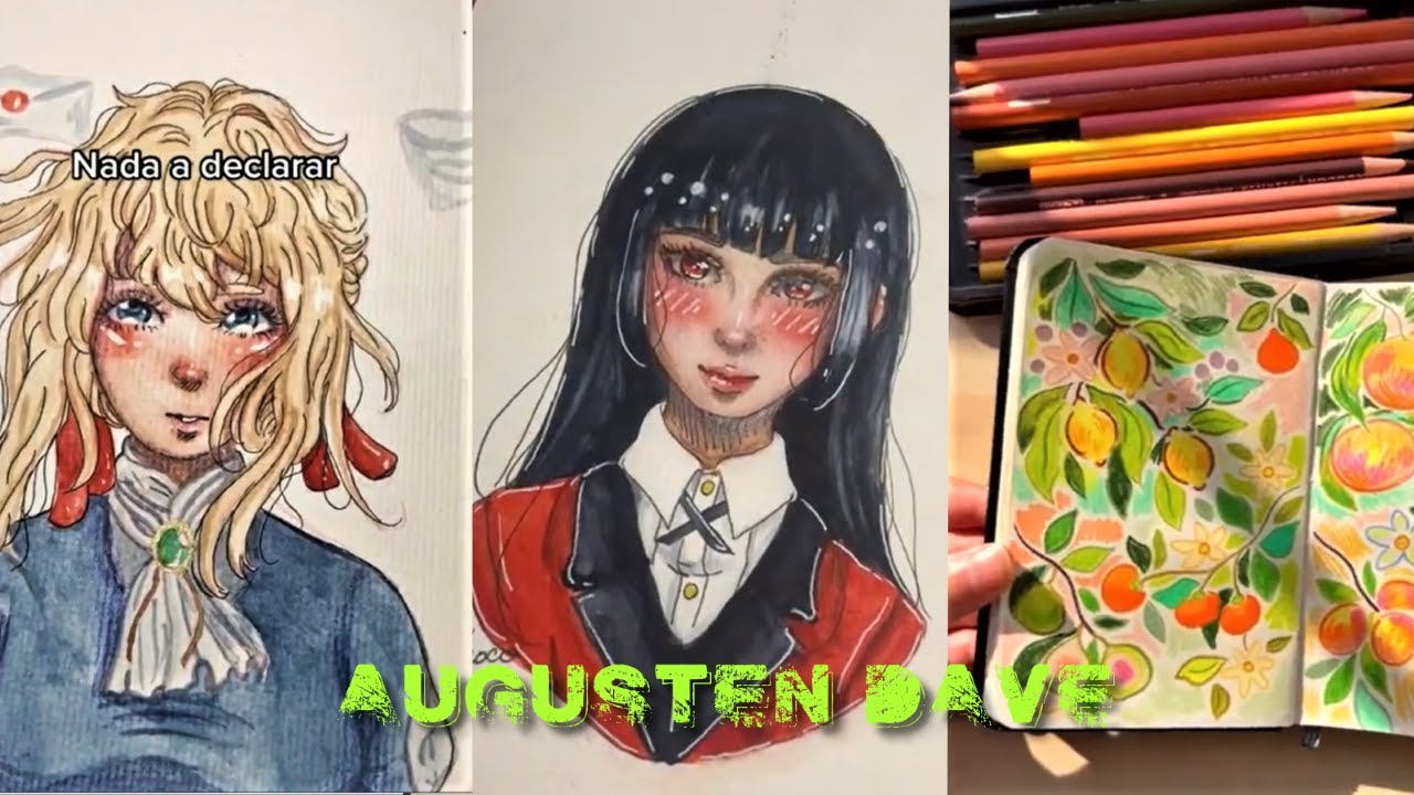 Tiktok Art Drawing New Compilation 1 Youtube
