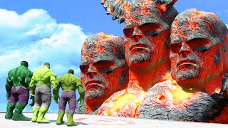 World War Hulk || Team Hulk vs Titans 3 Head