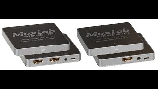 Muxlab 500780. Беспроводная передача HDMI на расстояние до 30 метров