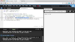 Accessing The Query String in Node.js