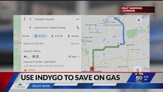 Use IndyGo to save on gas