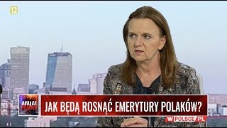 WYWIAD GOSPODARCZY: Jak będą rosnąć emerytury Polaków? Gość: Prof. Gertruda Uścińska