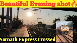 Durg Chhapra Sarnath Express | Evening Railfaning | #indianrailways #railfaning