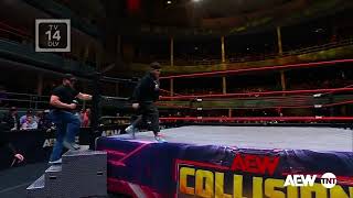 Big Boom AJ and Big Justice  Entrance: AEW Collision Dec.21,2024