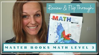 MASTER BOOKS MATH 3 REVIEW | Homeschool Math Flipthrough | Homeschool Math Review