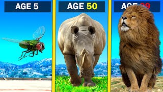 Surviving 99 Years As ANIMALS In GTA 5!