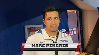 MARC PINGRIS MAY PAKIUSAP SA MGA HATERS NI CHOT REYES AT GILAS PILIPINAS