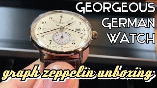 Unboxing the Graf Zeppelin LZ129 Hindenburg Automatic 7060-4