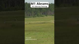 Powerful Abrams tank destroys targets #Shorts