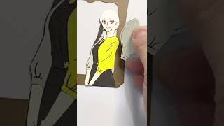 ヨルさん作りますよ✨【ペーパークラフト】 #shorts