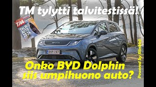 Koeajossa TM:n tylyttämä Byd Dolphin