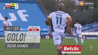 Golo Óscar Aranda: Estoril 2-(1) Famalicão (Liga 24/25 #12)