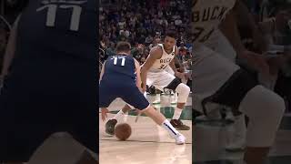 Luka Dances On Giannis And Drains It In His Face 😤 | #Shorts