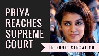 Priya Prakash Varrier Reaches Supreme Court