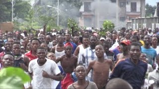 DR Congo police fire tear gas at opposition protesters