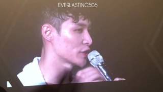 160910 Lay English Ment @ The Exo'rdium in BKK