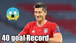 Lewandowski matches Muller record with 40th Bundesliga goal of the season for Bayern Munich