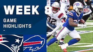 Patriots vs. Bills Week 8 Highlights | NFL 2020