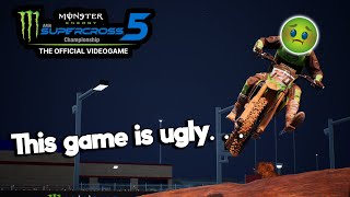 Supercross 5 Is ugly...