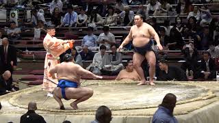 【鶴竜断髪式】 幕内取組 阿武咲×平戸海 ほか 2023/6/3 KAKURYU retirement ceremony, makuuchi match, ONOSHO×HIRADOUMI etc