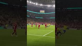 Richarlison Goal 2022 Fifa World Cup. Brazil vs Serbia. Live view
