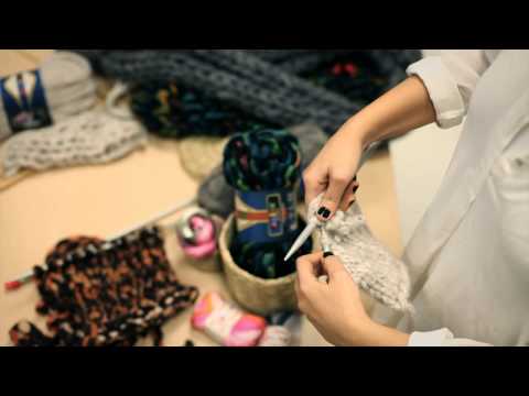 DROP STITCH KNITTING TECHNIQUE WITH ALIZE BIGBANG AND ALIZE COUNTRY YARN DROP STITCH KNITTING TECHNIQUE WITH ALIZE BIGBANG AND ALIZE COUNTRY YARN