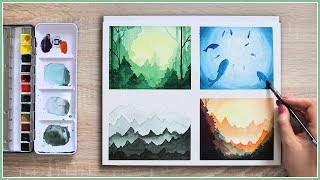 Make Your Watercolor Painting Look MAGICAL With These Easy Watercolor Techniques & Ideas!