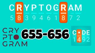 CRYPTOGRAM level 655 656