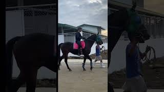 Unang ensayo sa bagong karerahan [Philippine Jockey Club]