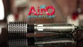 AIRO SPIN STYLER - ΠΕΡΙΣΤΡΕΦΟΜΕΝΗ ΚΕΡΑΜΙΚΗ ΒΟΥΡΤΣΑ ΜΑΛΛΙΩΝ