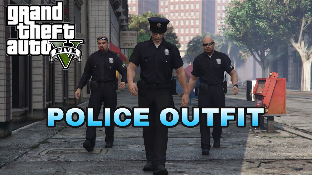 GTA 5 ONLINE: HOW TO GET THE POLICE OUTFIT AFTER PATCH 1.51 - YouTube