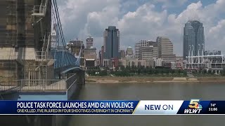 Cincinnati police's new task force aimed at preventing crime begins this week