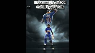India vs Sri Lanka 3rd ODI who won the 3rd ODI match#shorts #youtubeshorts #cricket #viratkohli