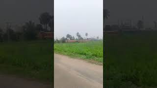 Rainy climate honking sound to stop goods train in unjalur