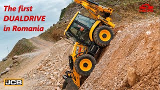 Romania’s First Dual Drive JCB 3CX PRO! Exclusive Unboxing and Test Drive - subtitles