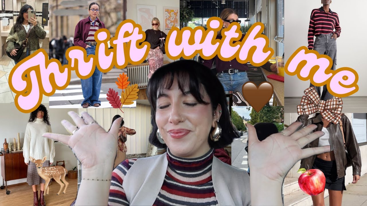 Thrift With Me 2024 Trend Focused Cozy Fall Thrift For Sweaters