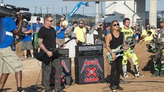 Metallica performs the National Anthem at X Games Austin