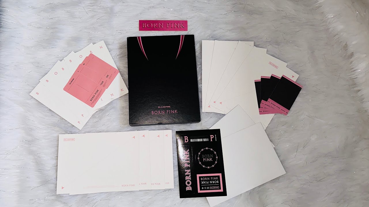 Blackpink - Born Pink Exclusive Box Set | Pink Complete Edition ...