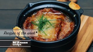 Recipes of the week : ซุปหัวหอมสไตล์ญี่ปุ่น