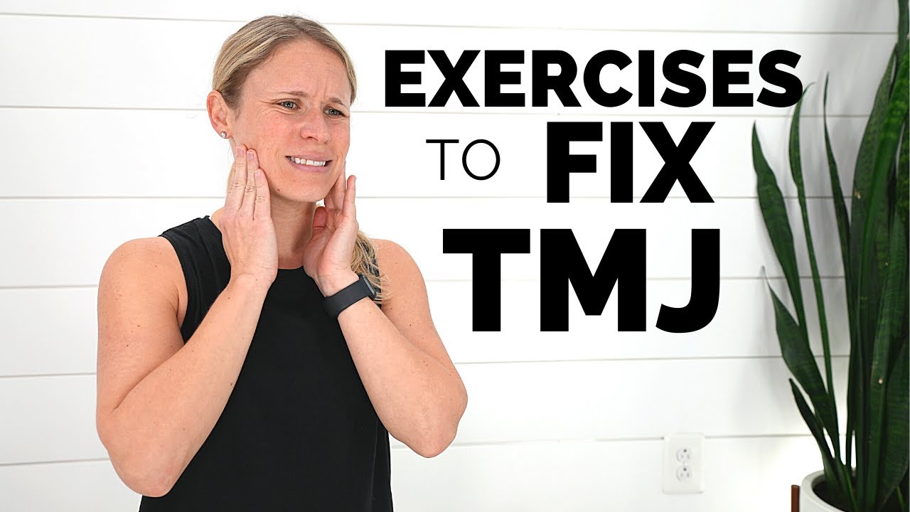 TMJ PAIN RELIEF EXERCISES | How To Cure TMJ Permanently - YouTube