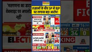 रुझानों के बीच SP ने BJP पर लगाया बड़ा आरोप! | #shorts #upbyelectionresult #upbyelectionresultlive