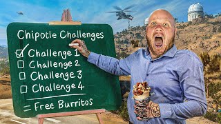 WARZONE 2 CHALLENGES = CHIPOTLE GIVEAWAYS TODAY!