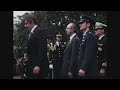 President Reagan at WH Ceremony for former U.S. Hostages, South Lawn, January 27, 1981 (No Audio)