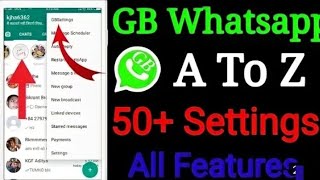 GB WhatsApp All Settings| gb WhatsApp important settings 2023| gb whatsapp new features