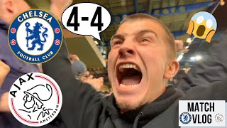 THE MOST INCREDIBLE GAME OF FOOTBALL I'VE EVER SEEN... CHELSEA 4-4 AJAX CHAMPIONS LEAGUE MATCH VLOG